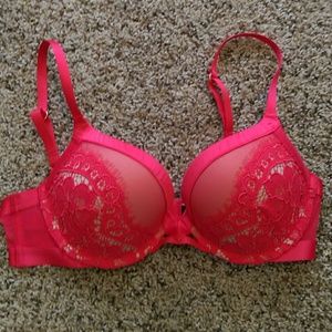 Victoria's Secret Bra Very Sexy Push Up 34C Red